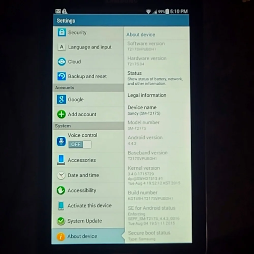 Samsung Samsung Galaxy Tab 3 Wi-Fi, 7in - Black